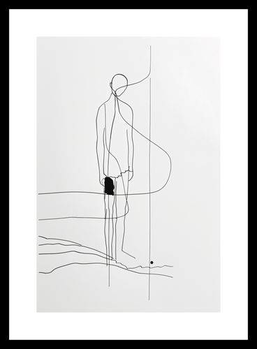 Plakat 20x30cm Samotna Wędrówka na Arena.pl