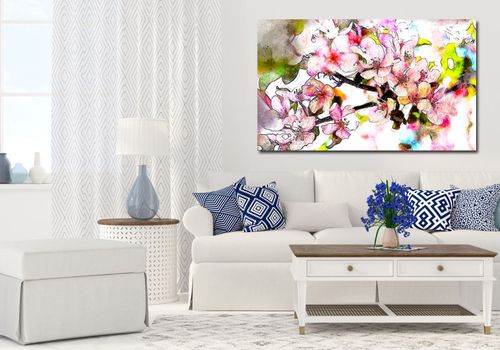 obraz KWIATY 6 - 120x70cm design na płótnie na Arena.pl