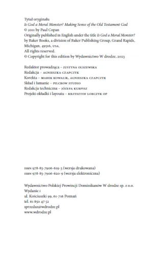 Czy Bóg jest potworem? Zrozumieć Boga Starego Testamentu na Arena.pl