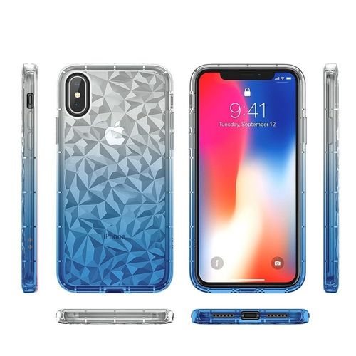 Eui Diamond Ombre Iphone X Niebieskie na Arena.pl