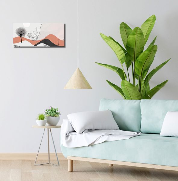 Obraz 50x20cm Półcień Widoku zdjęcie 2