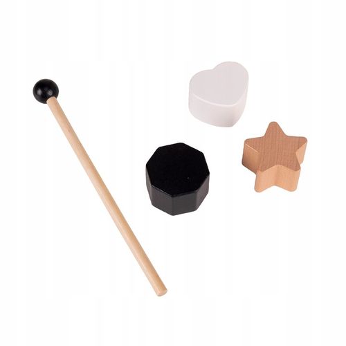 Drewniany chodzik interaktywny pchacz Dla Dzieci KiddyMoon WK-001 na Arena.pl