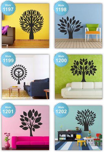 NAKLEJKI na ścianę ścienne DRZEWO drzewa 160cm na Arena.pl