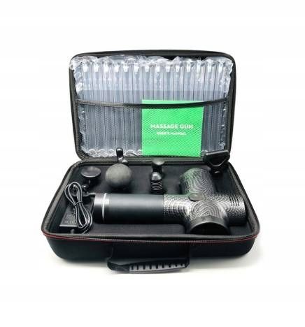 PISTOLET DO MASAŻU MOCNY MASAŻER MASSAGE GUN PRO na Arena.pl