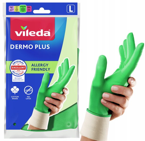 rękawice vileda dermo plus "l" zdjęcie 4