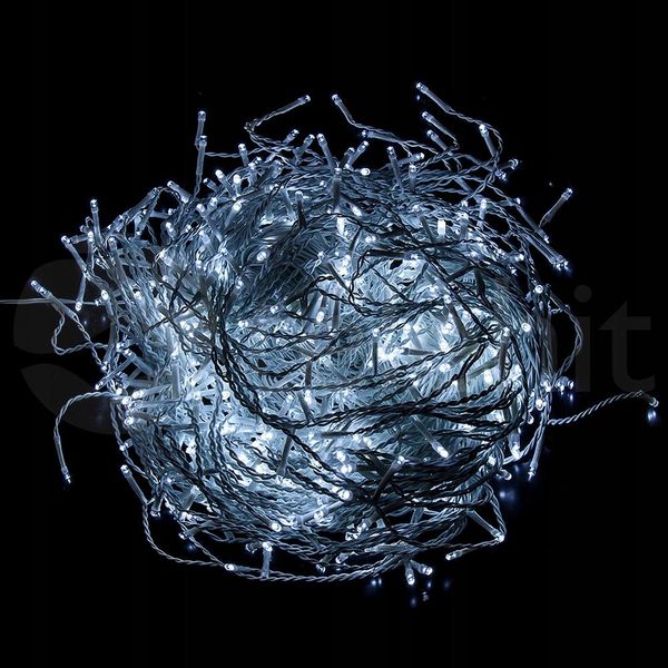 Lampki Choinkowe Sople 500LED 18M Białe Zimne CH34 EUROHIT Christmas zdjęcie 2