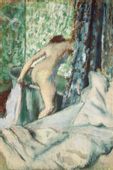 Nude lady, Edgar Degas - plakat 50x70 cm