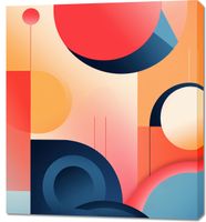 Obraz 90x100cm Geometryczne Marzenia