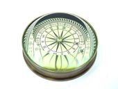 Mosiężny kompas soczewkowy NC2511