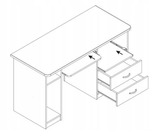 Biurko 130 MAX SZUFLADA na Arena.pl
