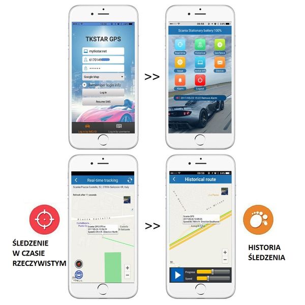 Lokalizator TK905 GPS Tracker 90 dni SMARTFON zdjęcie 6