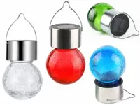 lampa solarna żarówka kolorowe szkło dekor mix kolorów P-506