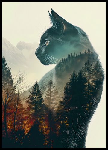 Plakat 50x70cm Koci Duch Lasu na Arena.pl
