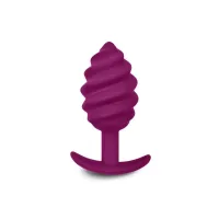 gvibe gplug twist 2 sweet raspberry - silikonowy model spiralny 3,9 cm