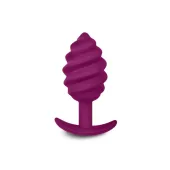 gvibe gplug twist 2 sweet raspberry - silikonowy model spiralny 3,9 cm