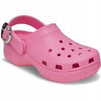 Crocs Damskie Buty Platforma Wygodne Classic Platform Buckle Clog 38-39