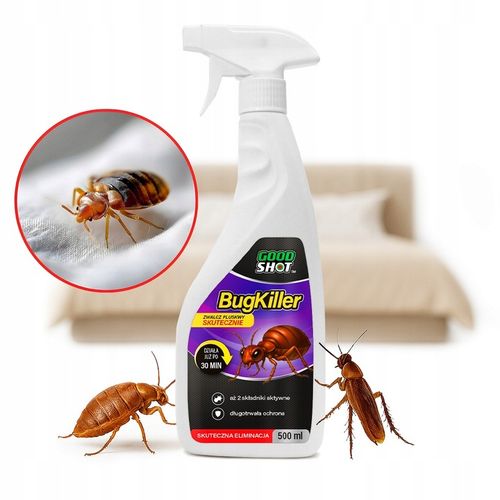 Zabójczy Preparat na Pluskwy Płyn 500ml Środek na Pluskwy BugKiller na Arena.pl