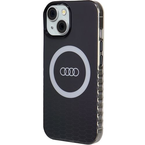 Etui Audi do iPhone 15, iPhone 14, iPhone 13, Czarny, MagSafe na Arena.pl
