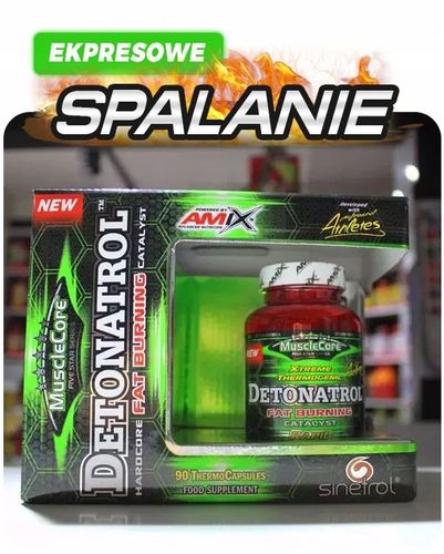TERMOGENIK MOCNY SPALACZ TŁUSZCZU Fat Burner Amix Detonatrol na odchudzanie na Arena.pl