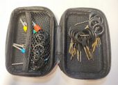 Wyjmaki w ETUI 38 wyjmaków klucze do wyciągania pinów WYJMAKI DO PINÓW