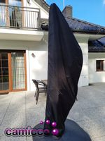POKROWIEC na PARASOL ogrodowy do pokrowce parasole osłona ogrodowe schowek