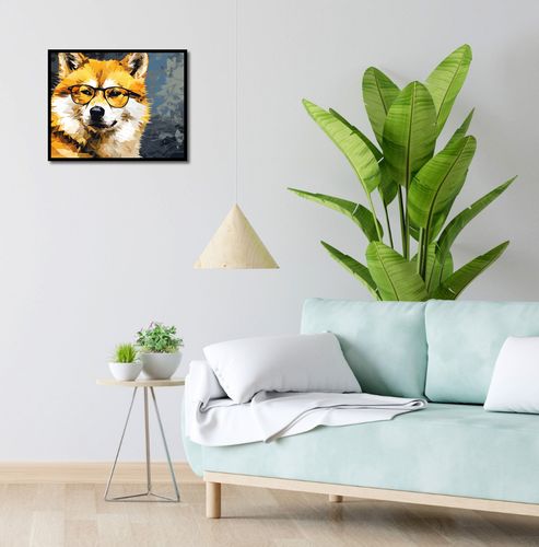 Plakat 50x40cm Intelektualny Psiak na Arena.pl