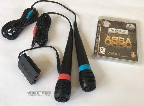 Oryginalne mikrofony gra karaoke SingStar ABBA PS3 na Arena.pl
