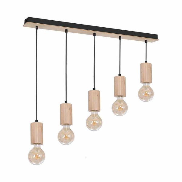 LAMPA WISZĄCA LINES 5XE27 zdjęcie 1