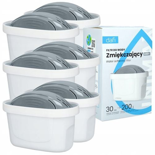 Filtry Dafi Unimax AGD+ do dzbanek filtrujący Dafi - twarda woda 6 na Arena.pl