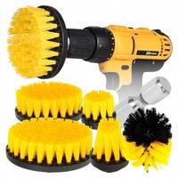 SZCZOTKI SPRZĄTAJĄCE CZYSZCZĄCE WIELOZADANIOWE NA WIERTARKĘ WKRĘTARKĘ