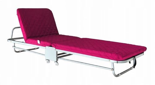 SKŁADANE ŁÓŻKO POLOWE TURYSTYCZNE REGULOWANE OPARCIE LEŻANKA LEŻAK POLÓWKA na Arena.pl