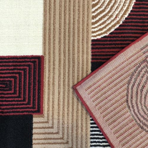 Dywan BCF Alfa 18 czerwony 60 x 100 cm czerwony na Arena.pl