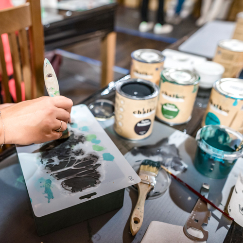 Szablon do stylizacji i dekoracji mebli Chalk-it 704 GRASS na Arena.pl