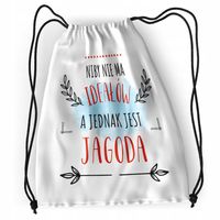 Plecak Dla Jagody Sportowy Szkolny Worek Torba Z Nadrukiem Ze Zdjęciem