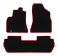 Dywaniki welurowe CARLUX-RED Citroen Berlingo II Multispace 2008-2018