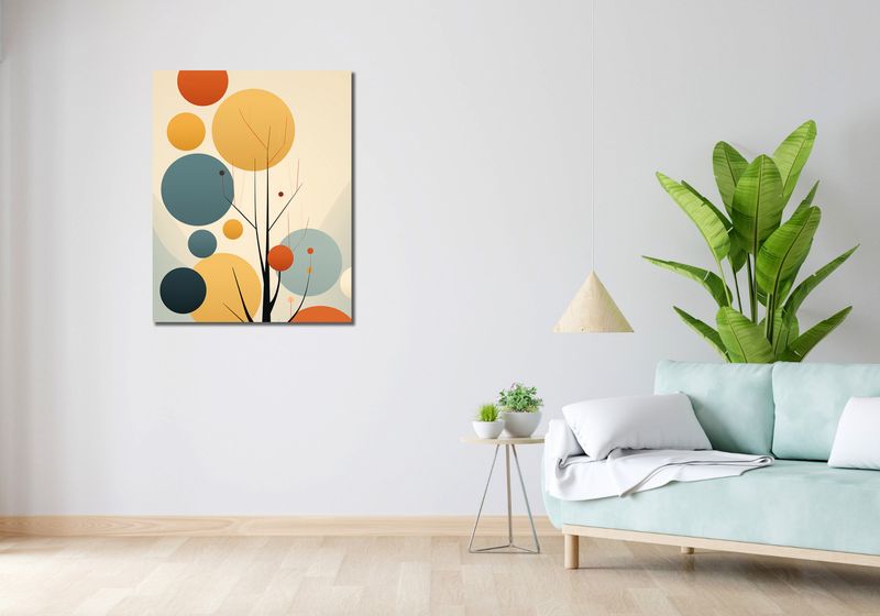 Obraz 70x90cm Harmonia Jesiennych Kolorów zdjęcie 2