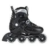 Rolki Powerslide Khaan Nxt Black Silver Junior 31-34