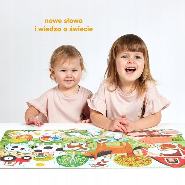 Wesołe puzzle. Wieś. CzuCzu zdjęcie 3