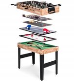 MULTI STÓŁ DO GIER 10w1 PIŁKARZYKI PING PONG
