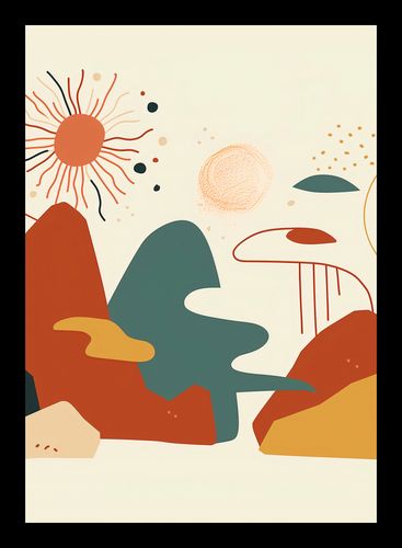 Plakat 29,7x42cm Kosmos Barw na Arena.pl