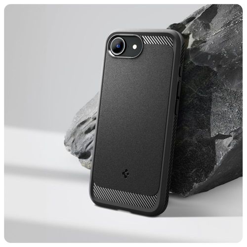 etui case na iphone 16e rugged armor magsafe - czarne na Arena.pl
