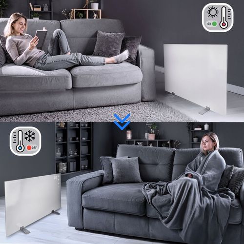 Grzejnik promiennik na podczerwień panel elektryczny EBERG 720W IR WiFi ECO na Arena.pl