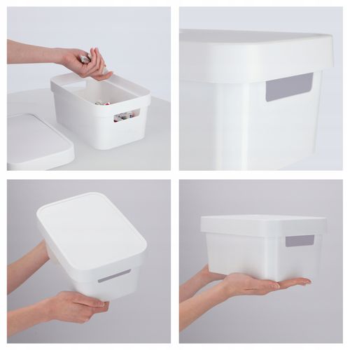 Curver Pojemnik Pudełko Z Pokrywką 4,5 L Biały na Arena.pl