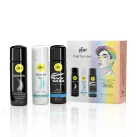 pjur pride box zestaw lubrykantow 3x30ml silikonowe i wodne