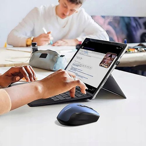 Mysz Ugreen MU006 optyczna bezprzewodowa USB 2.4GHz 4000 DPI - niebieska na Arena.pl