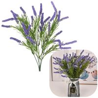 Wrzos Gałązki Dekoracyjne Kwiaty Sztuczne do Kompozycji Wazonu Bukietu 40cm