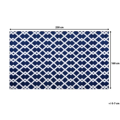 Dywan 160 x 230 cm niebieski SERRES na Arena.pl