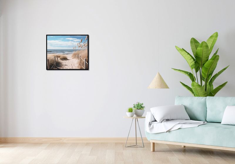 Plakat 60x50cm Nadmorski Most zdjęcie 4