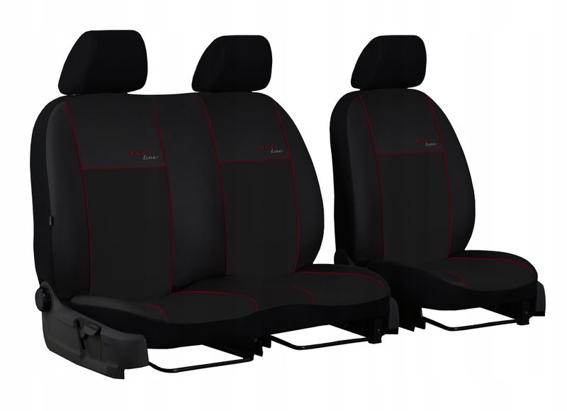 Pokrowce 2+1 do Opel Vivaro I A (2001-2014r) BUS zdjęcie 1