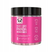 Hair Care Panda wegańskie żelki zdrowe gęste włosy Biotyna BEZ CUKRU